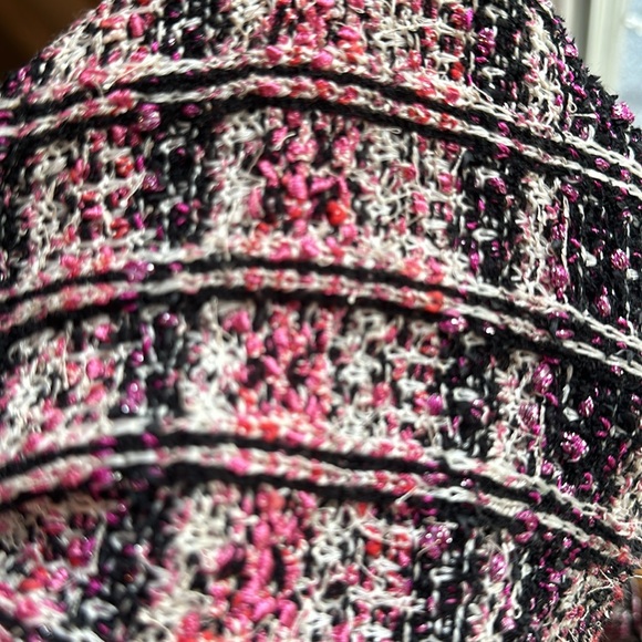 St. John Blazer Size 14 Pink and Black - Picture 8 of 12